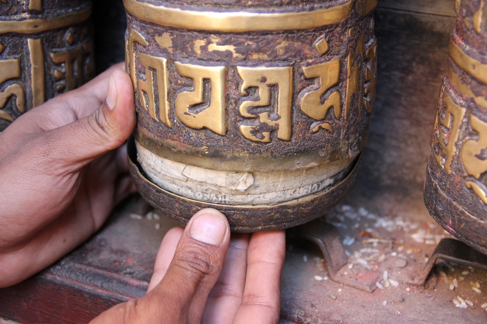 Inside A 500-Year-Old Prayer Wheel Inside A 500-Year-Old Prayer Wheel