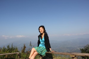 Enjoying A 180 Degree View Of Entire Himalayas Range
