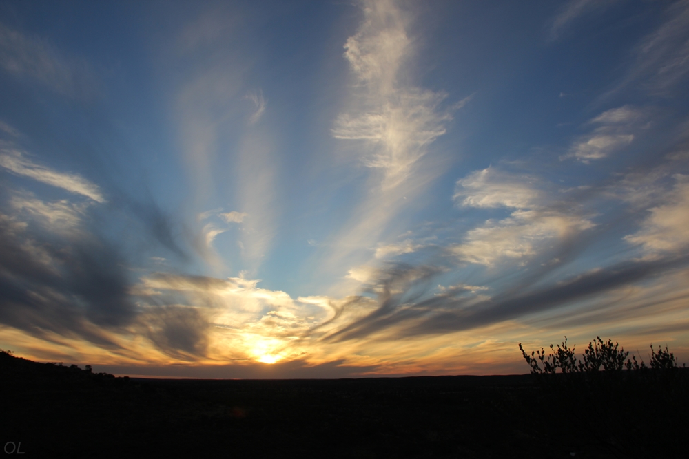 Sunset at Kings Canyon Sunset at Kings Canyon